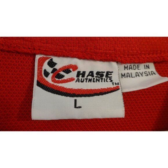 NASCAR Dale Earnhardt Jr. Budweiser #8 Jersey Shirt Chase Authentics Men's L Red - Picture 4 of 5